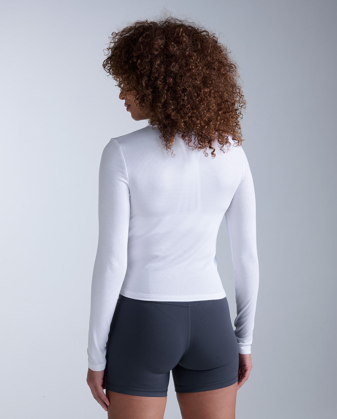 Fluid Modal Ribbed Long Sleeve