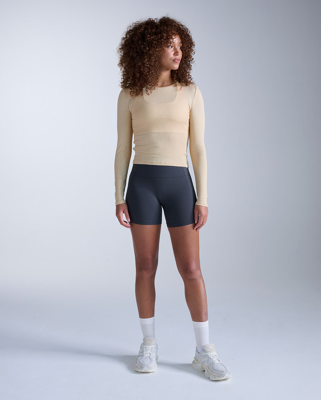 Fluid Modal Ribbed Long Sleeve