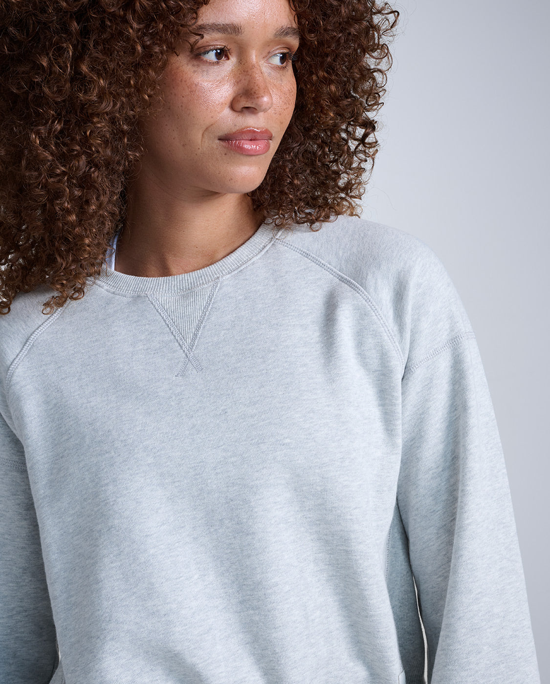 EZ Organic Cotton Ribbed Crew