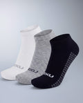 Performance Ankle Grip Socks 3 Pack