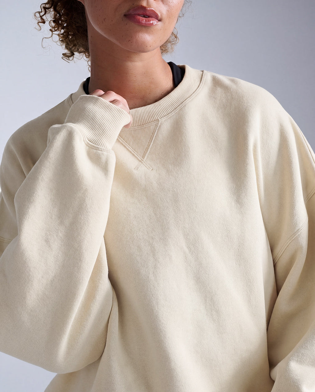 EZ Oversized Organic Cotton Crew