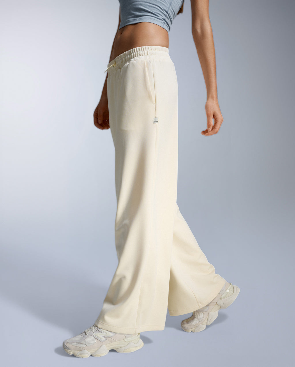 Wonderluxe Sand Washed Wide Leg Pants