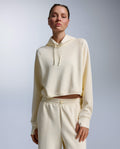 Wonderluxe Sand Washed Cropped Hoodie