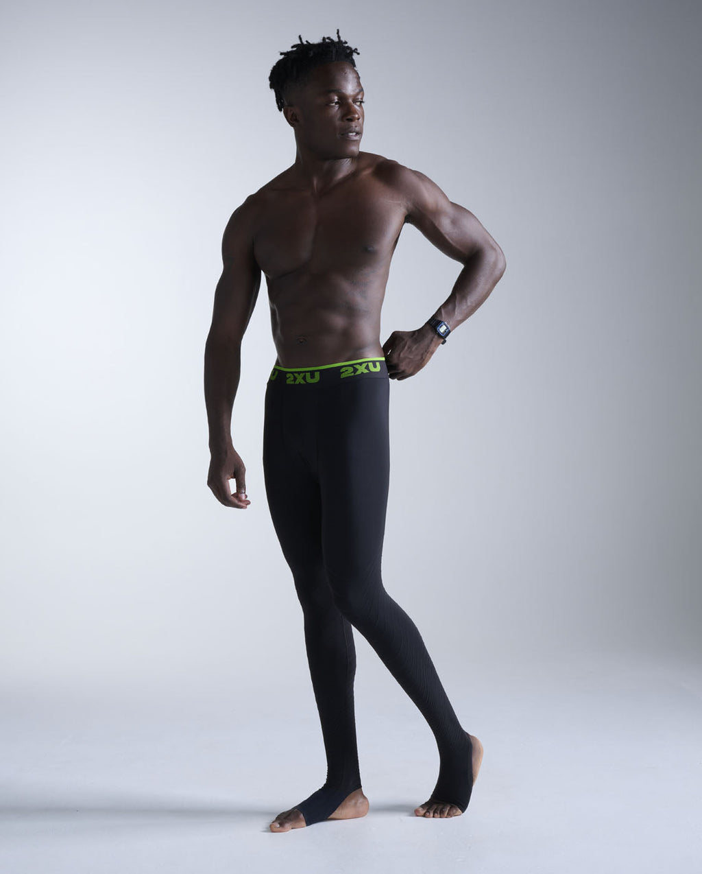 Power Recovery Compression Tights with FIR