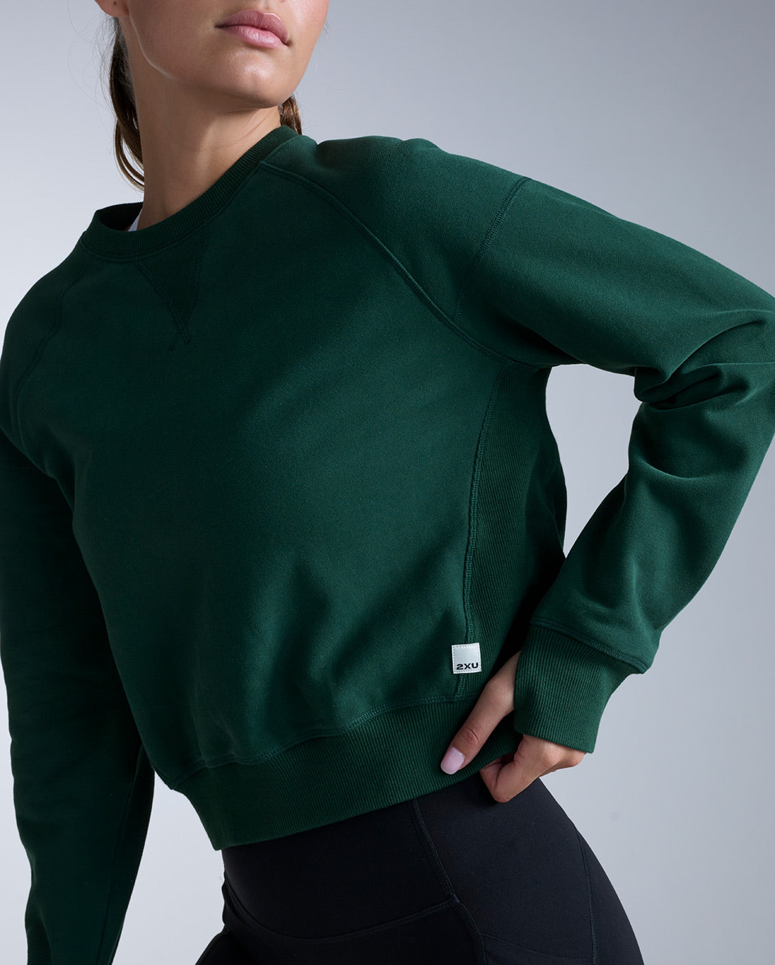EZ Organic Cotton Ribbed Crew