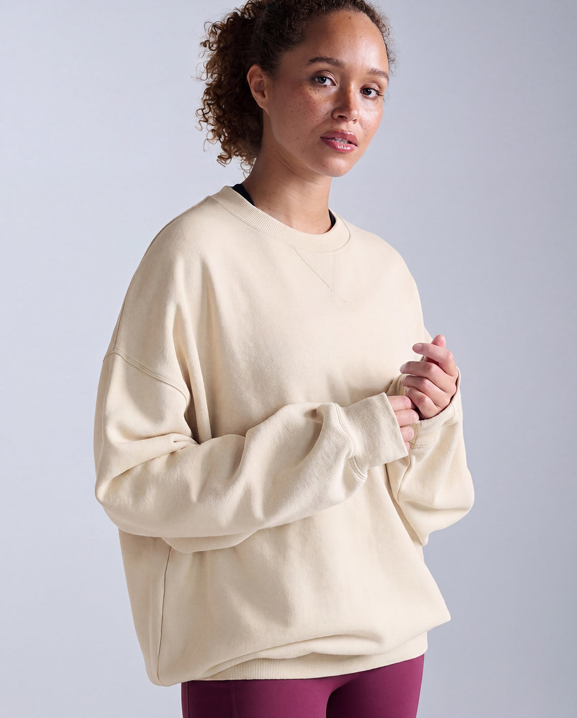 EZ Oversized Organic Cotton Crew