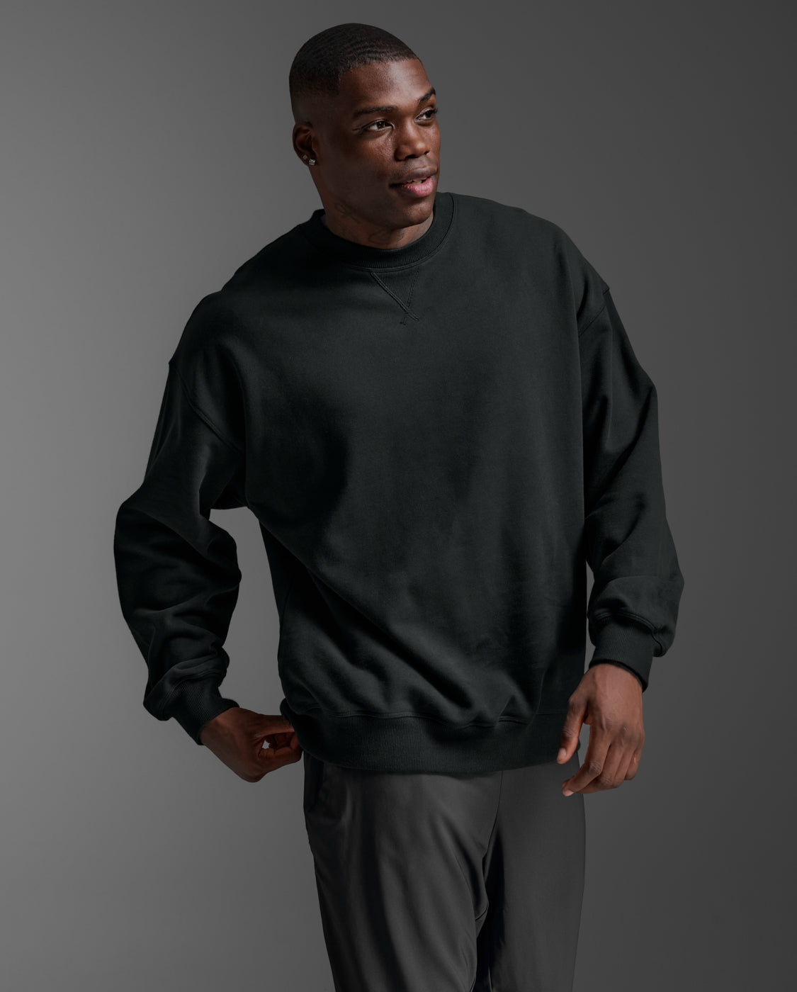 EZ Oversized Organic Cotton Crew