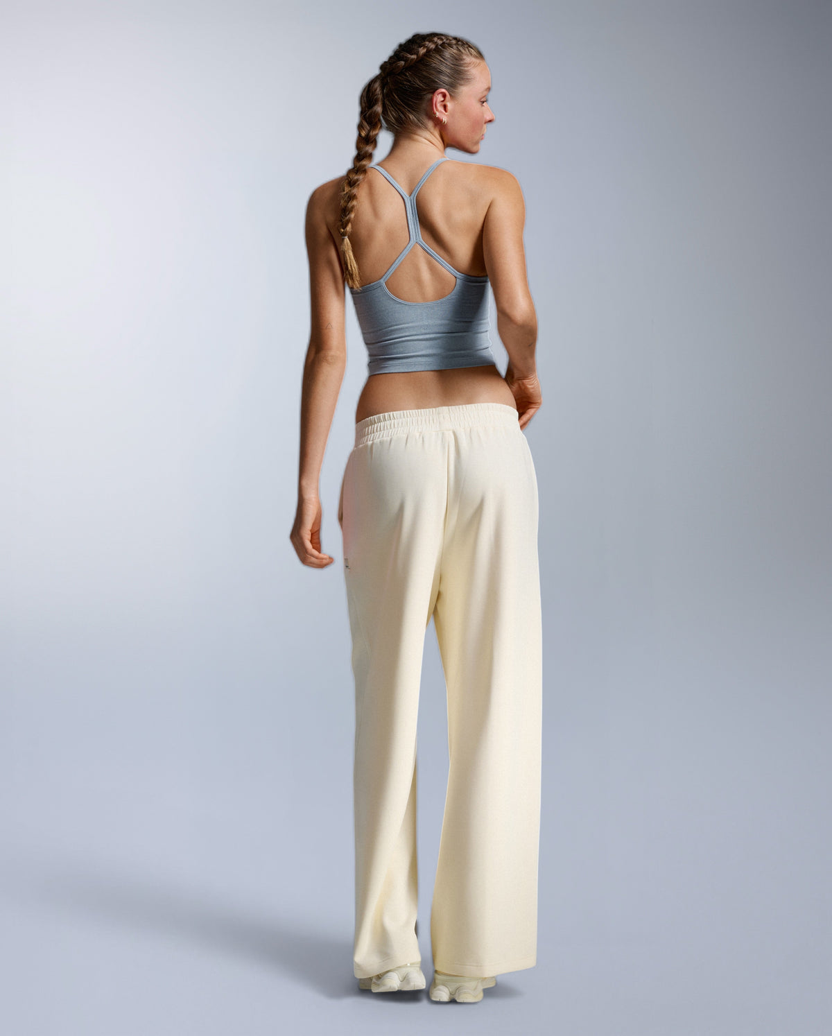 Wonderluxe Sand Washed Wide Leg Pants