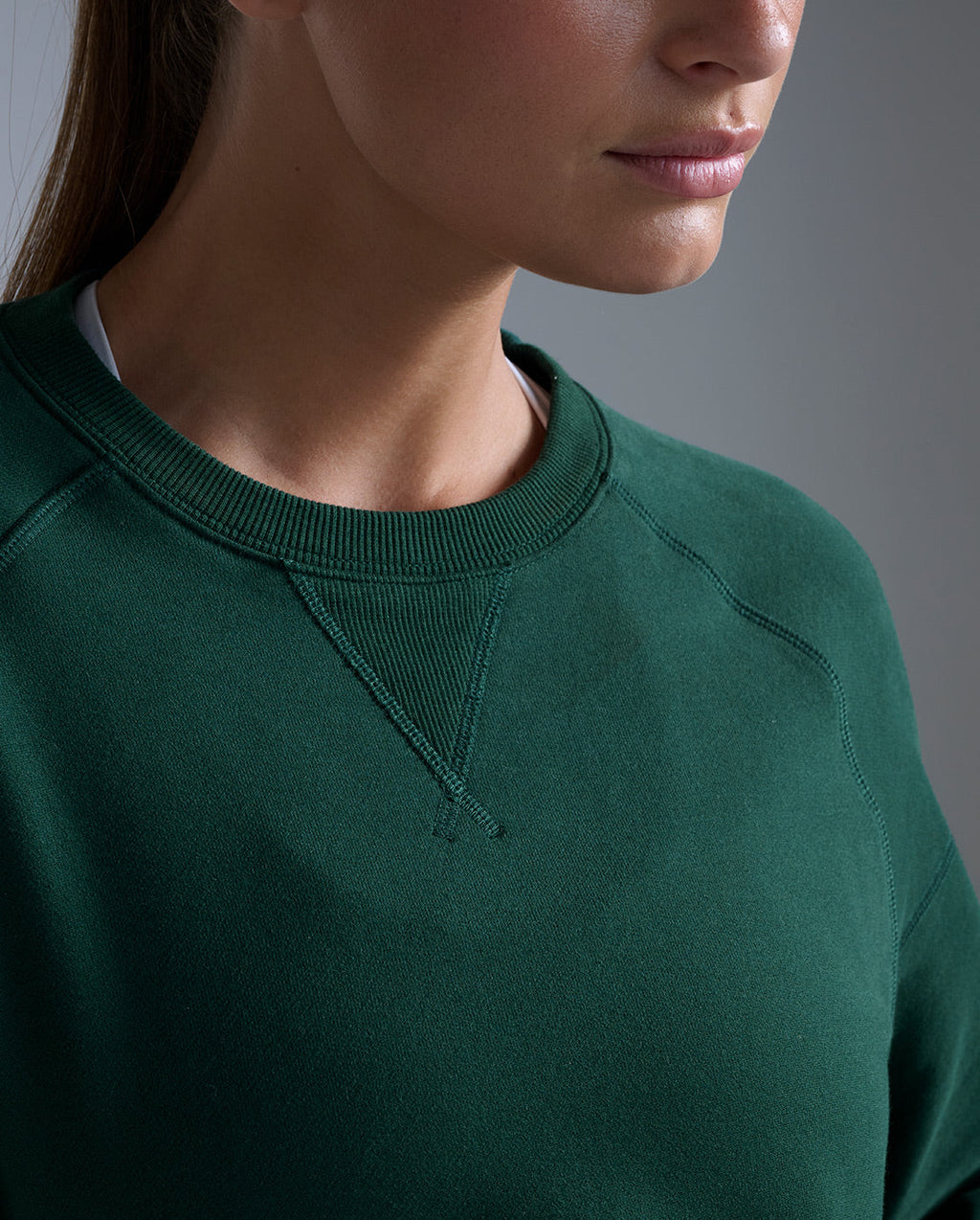EZ Organic Cotton Ribbed Crew