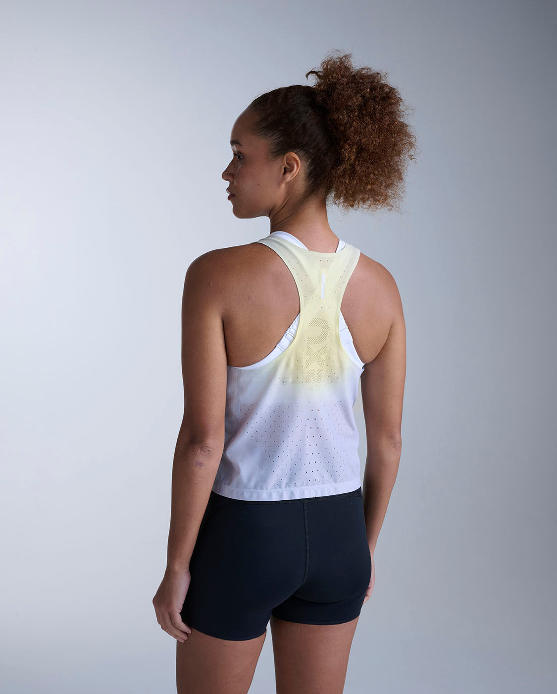 Light Speed React Crop Singlet