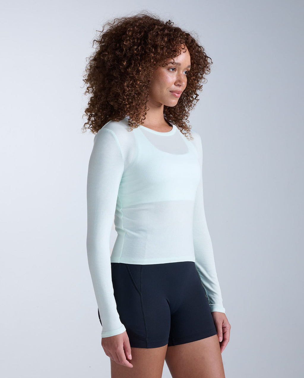 Fluid Modal Ribbed Long Sleeve