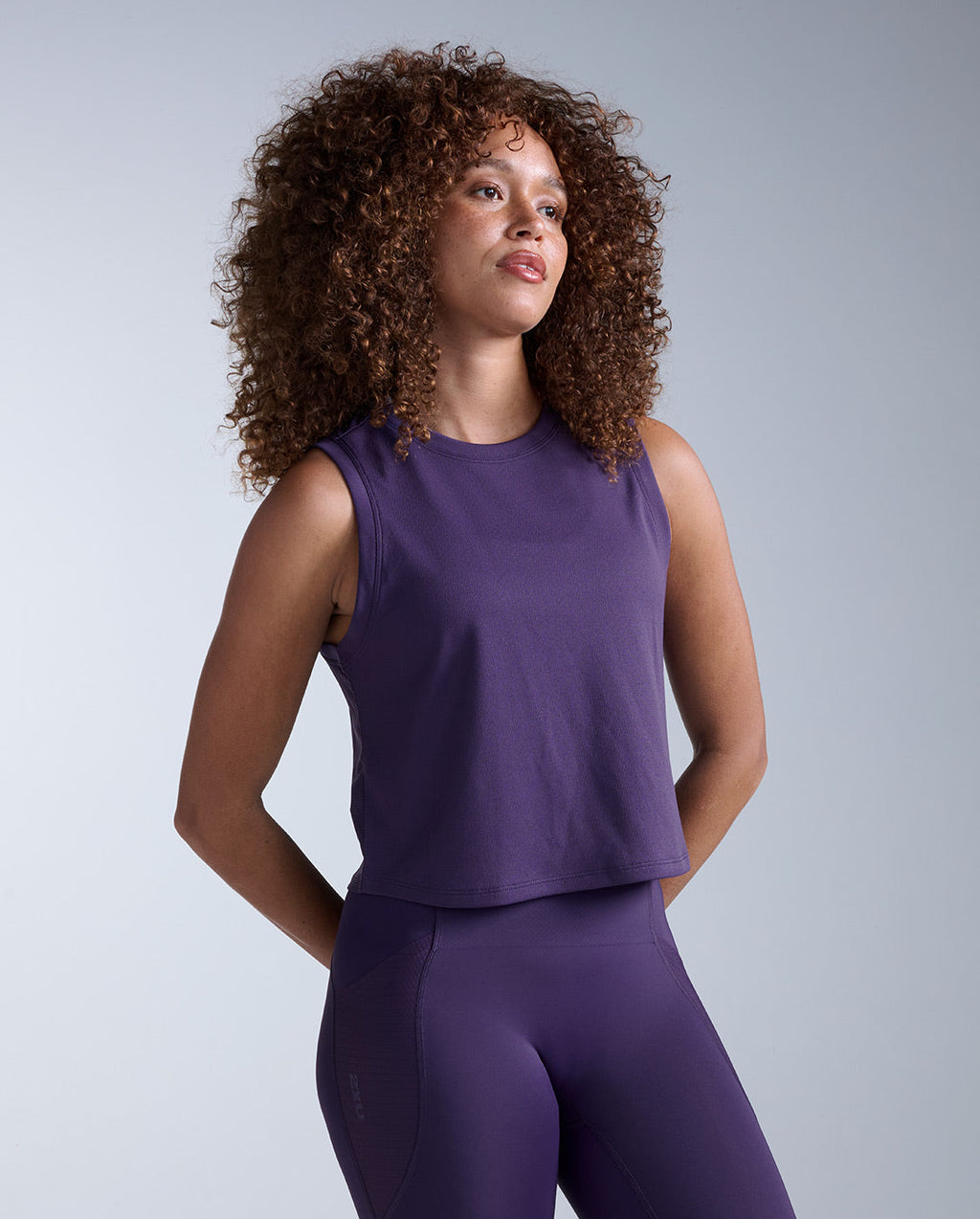 Aero Mesh Crop Tank