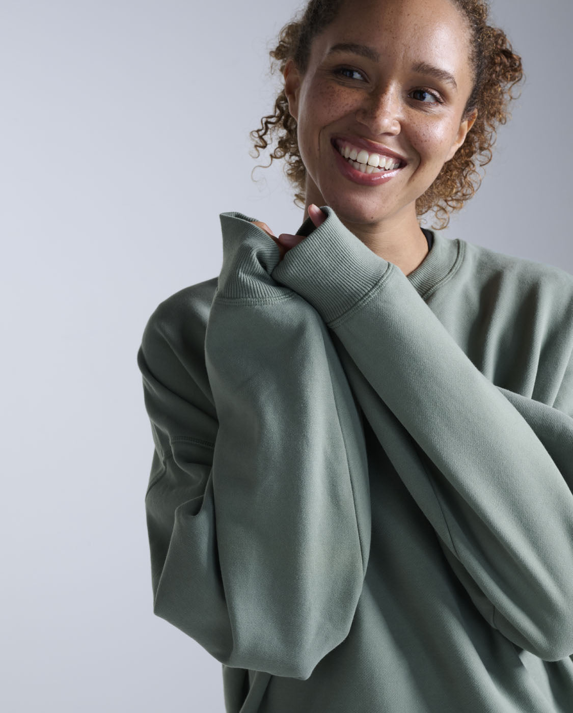 EZ Oversized Organic Cotton Crew